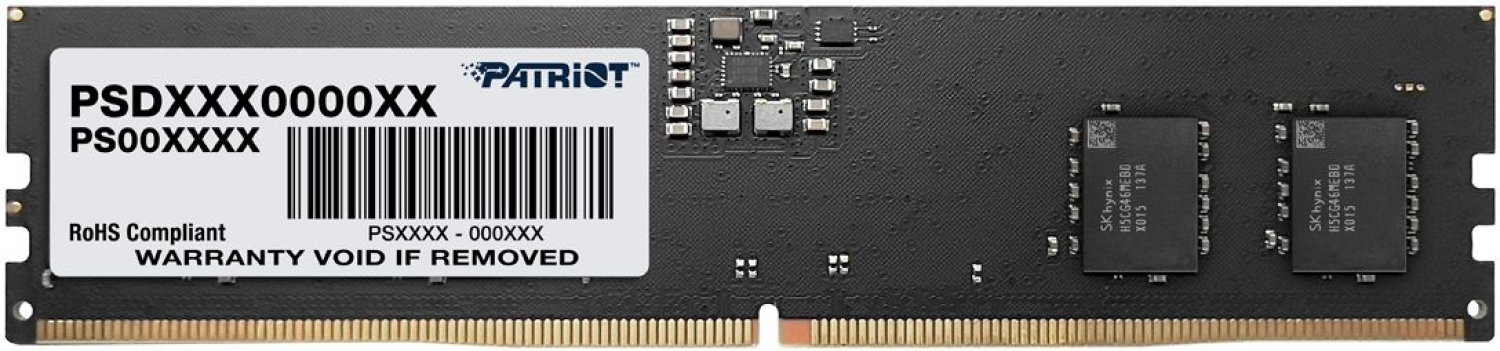 RAM Patriot Signature 16GB Black (PSD516G480081)