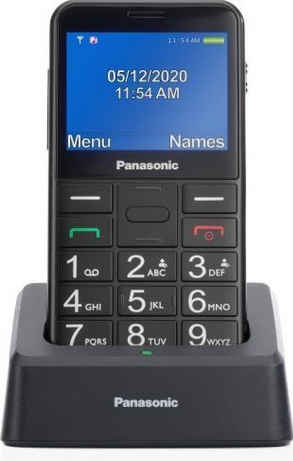 Mobilais telefons Panasonic KX-TU155EXBN Black (KX-TU155EXBN)