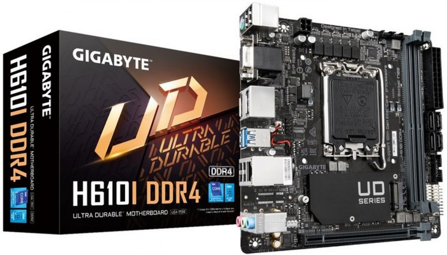 Pamatplate Gigabyte H610I DDR4 (H610I DDR4)