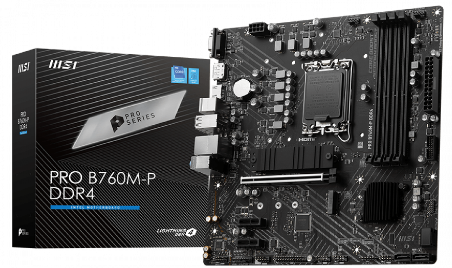 Pamatplate MSI PRO B760M-P DDR4 (PROB760M-P)
