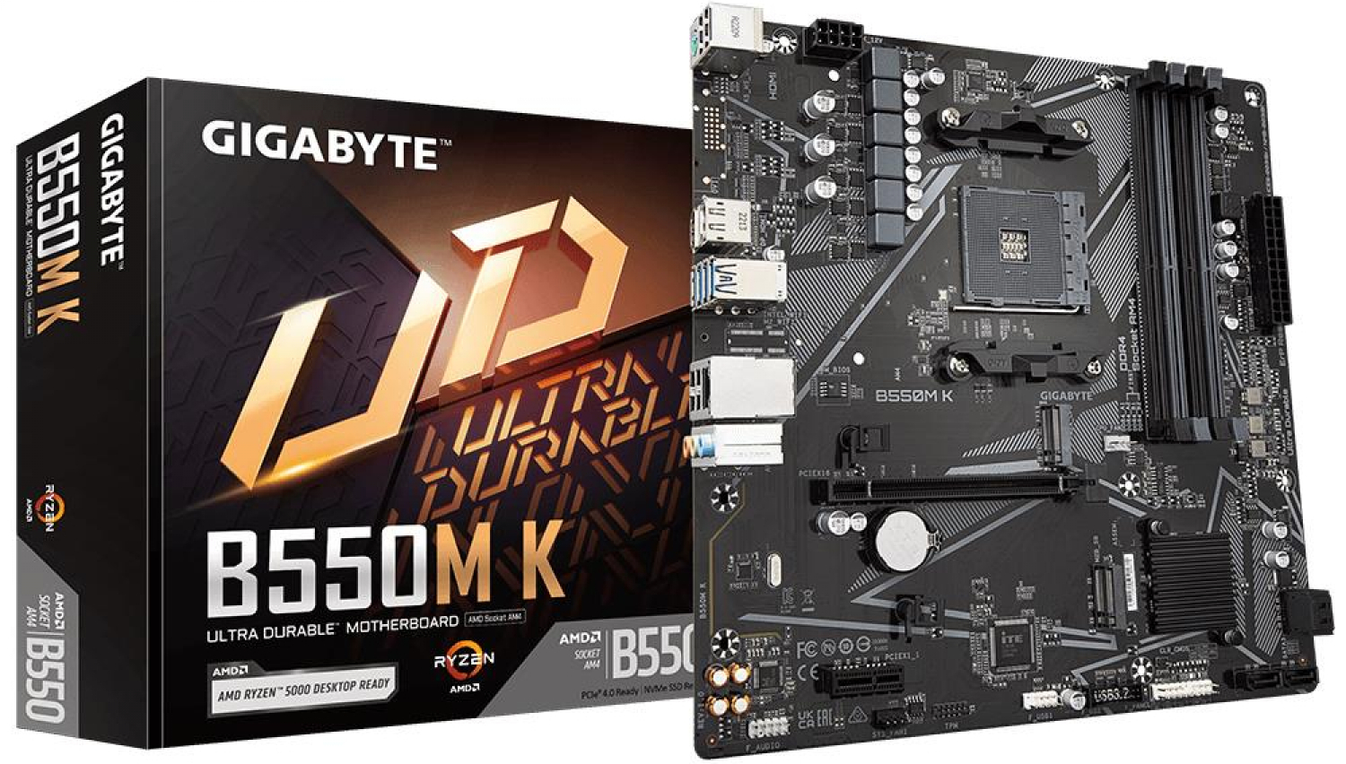 Pamatplate Gigabyte B550M K (B550MK)