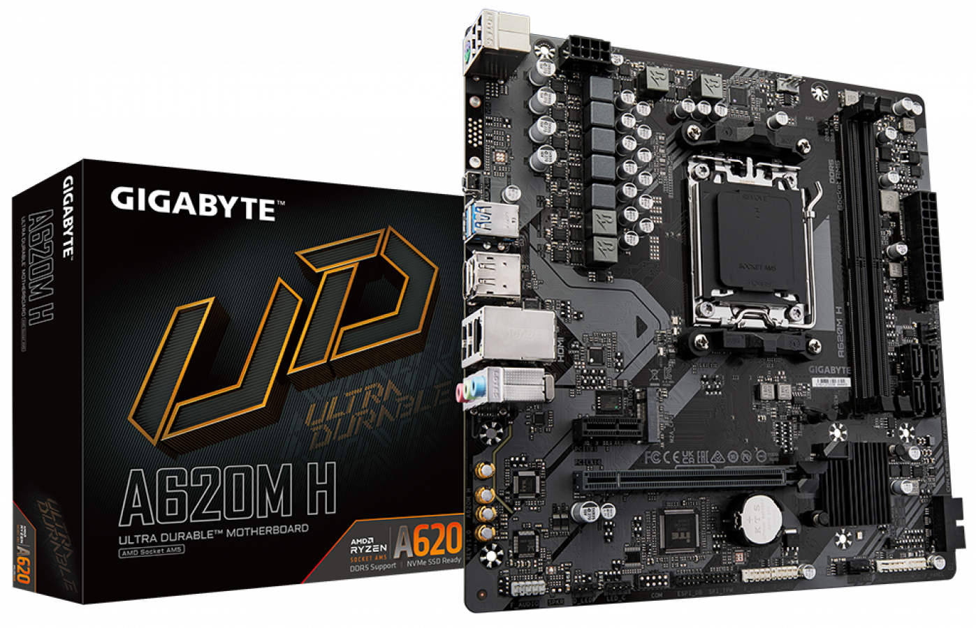 Pamatplate Gigabyte A620M H (A620M H)