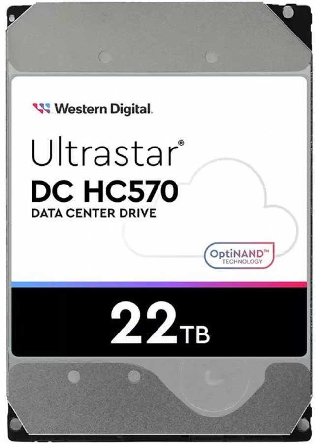 Cietais disks Western Digital UltraStar HC570 22TB (0F48155)