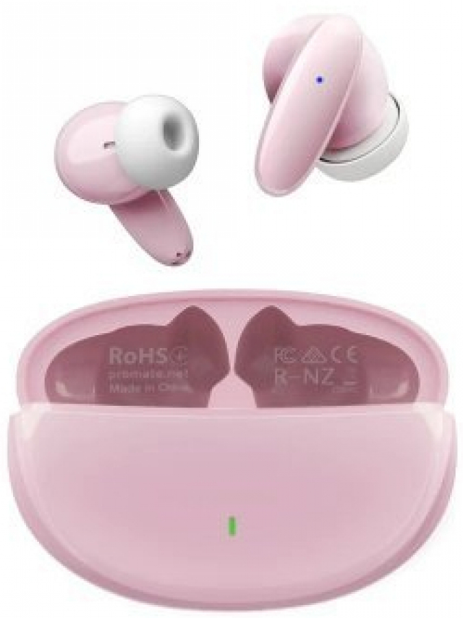 Headphones Promate Lush TWS Pink (CASLUSHPK)