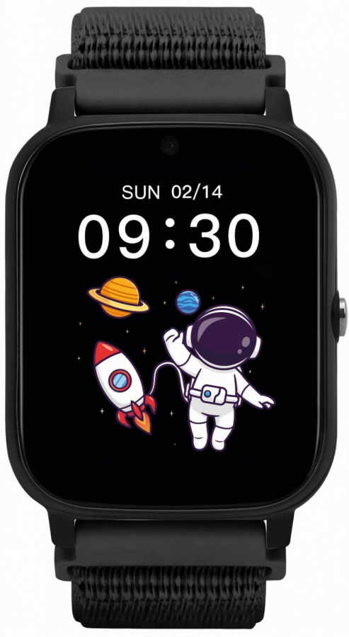 Viedpulkstenis Garett Kids Tech 4G Black Velcro (TECH_4G_BLK_VEL)
