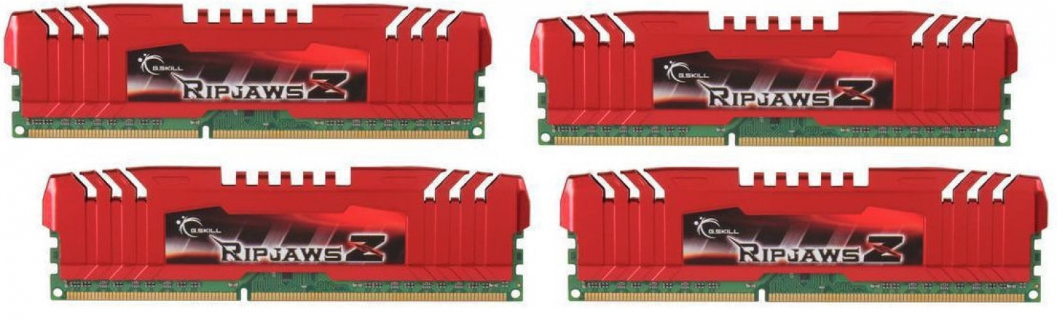 RAM G.skill RipjawsZ 32GB Red (F3-12800CL10Q-32GBZL)