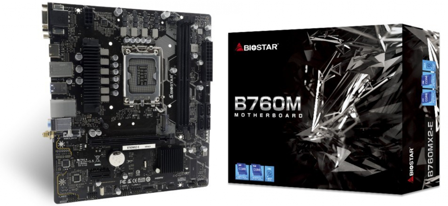 Pamatplate Biostar B760MX2-E D4 (B760MX2E)