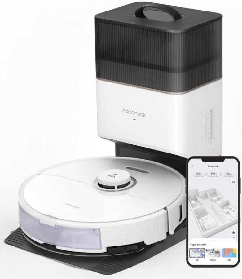 Putekļu sūcējs Roborock S8+ White (S8P02-00)