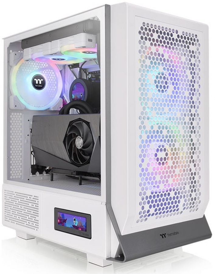 Datora korpuss Thermaltake Ceres 300 TG ARGB Snow Mid Tower Chassis (CA-1Y2-00M6WN-00)