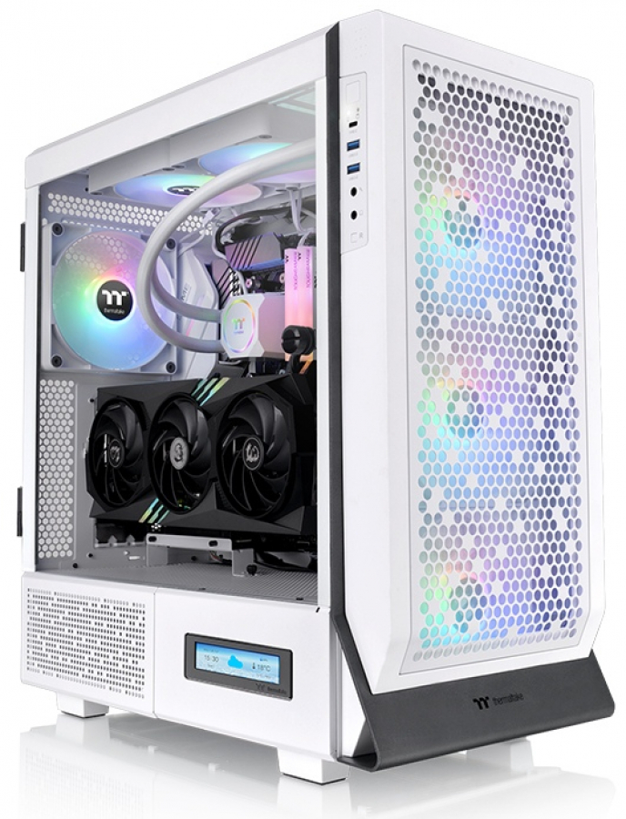 Datora korpuss Thermaltake Ceres 500 TG ARGB Snow Mid Tower Chassis (CA-1X5-00M6WN-00)