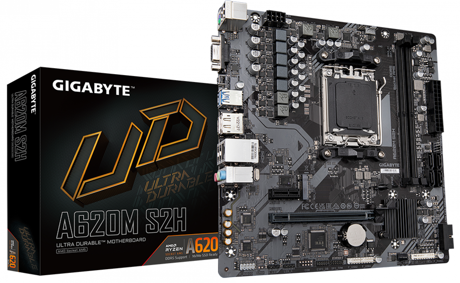 Motherboard Gigabyte A620M S2H (A620M S2H)