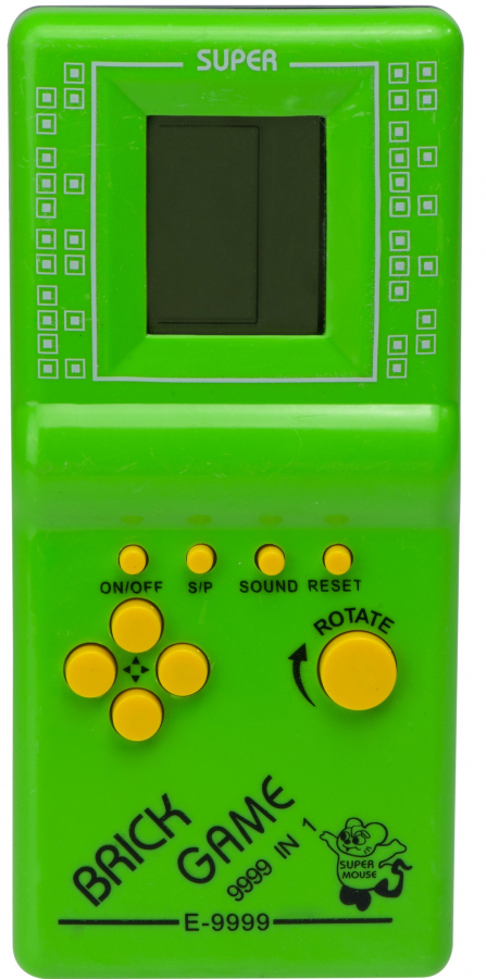 Spēļu konsole RoGer Tetris Neon Green (RO-TETRI-GE)