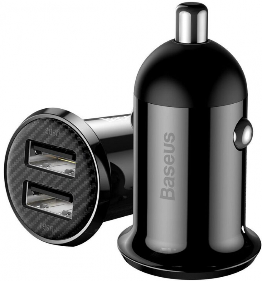 Lādētājs Baseus Grain Pro Black (CCALLP-01)