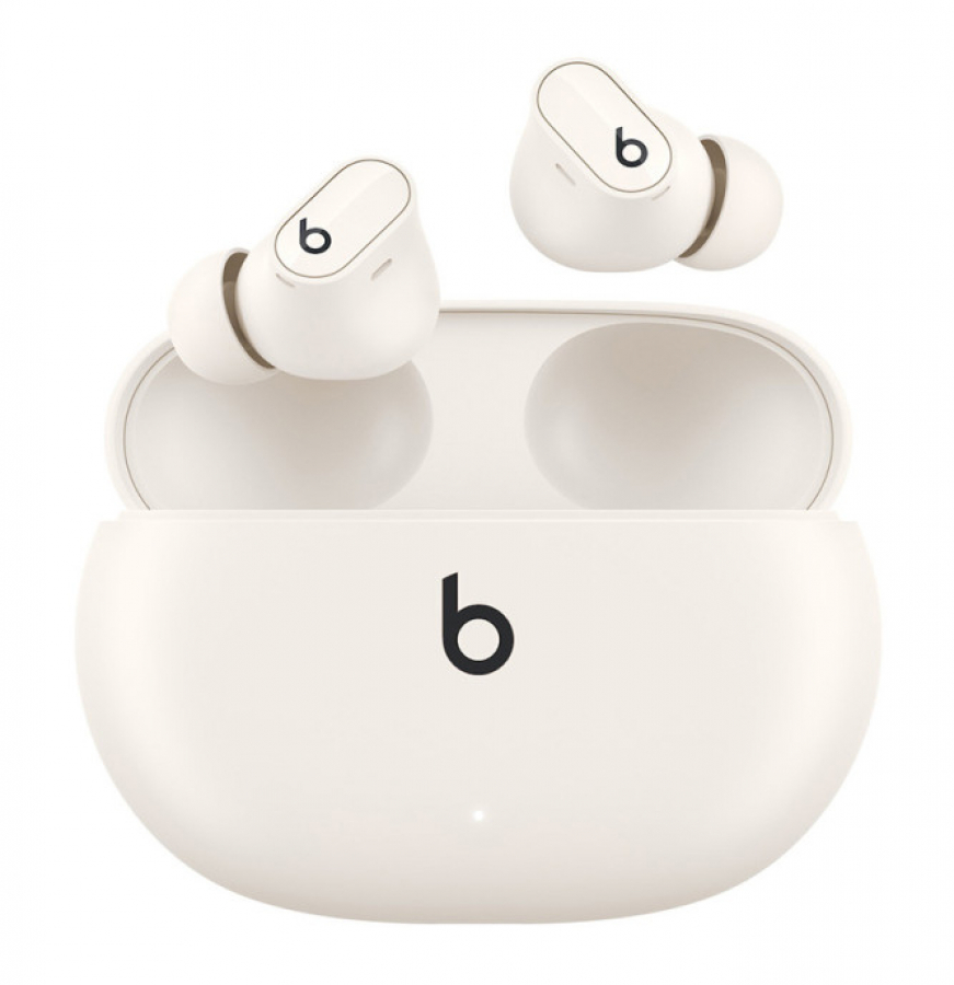 Wireless headphones Beats Studio Buds + - True Wireless Noise Canceling Earbuds - Ivory (MQLJ3ZM/A)