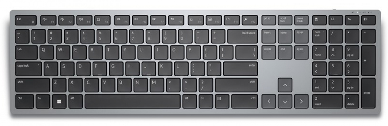 Klaviatūra Dell KB700 Grey (580-AKPT)