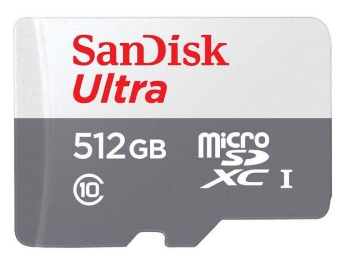 Atmiņas karte SanDisk Ultra microSDXC 512GB + Adapter (SDSQUNR-512G-GN6TA)