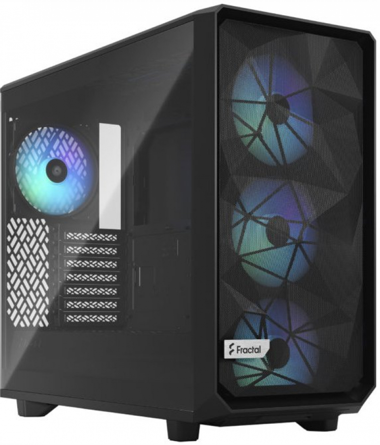 Case Fractal Design Meshify 2 Lite RGB TG Light Tint Black (FD-C-MEL2A-05)