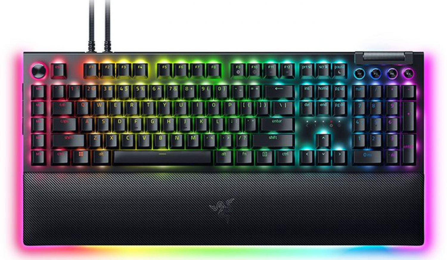 Klaviatūra Razer BlackWidow V4 Pro Yellow Switch (RZ03-04681800-R3M1)