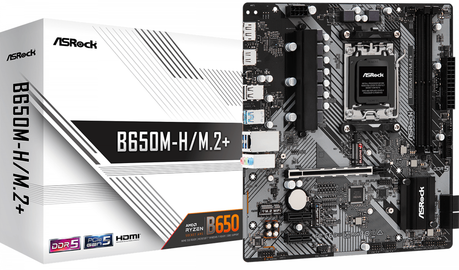 Pamatplate ASRock B650M-H/ M.2+ (B650M-H/M.2+)