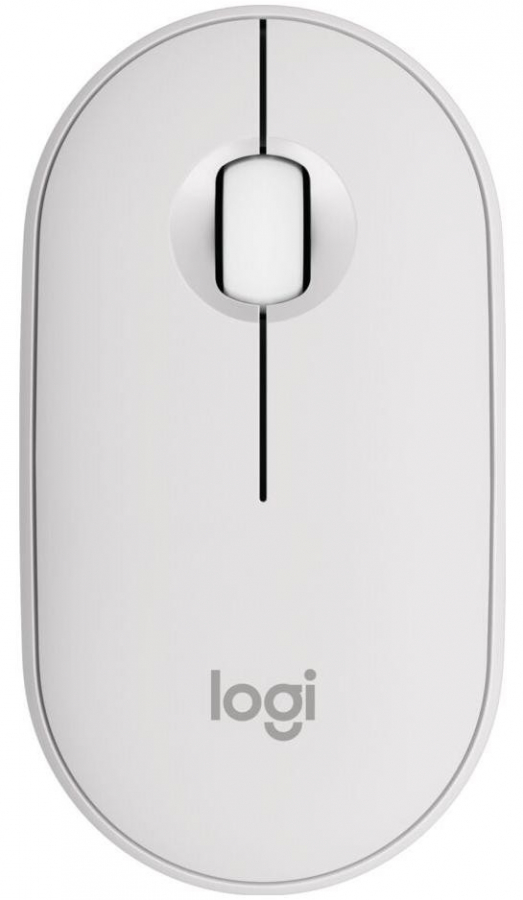 Datorpele Logitech Pebble Mouse 2 M350s White (910-007013)