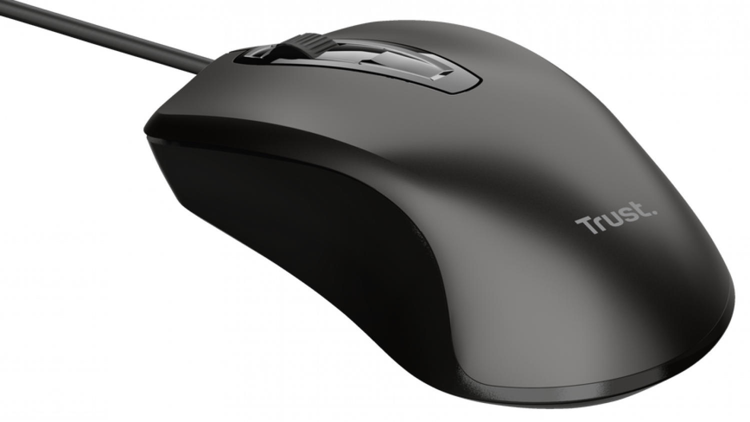 Datorpele Trust Wired Optical Mouse Black (24657)