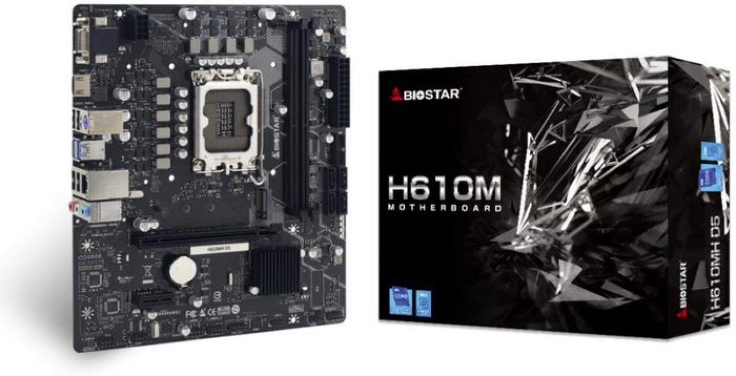 Motherboard Biostar H610MH D5 (H610MHD5)