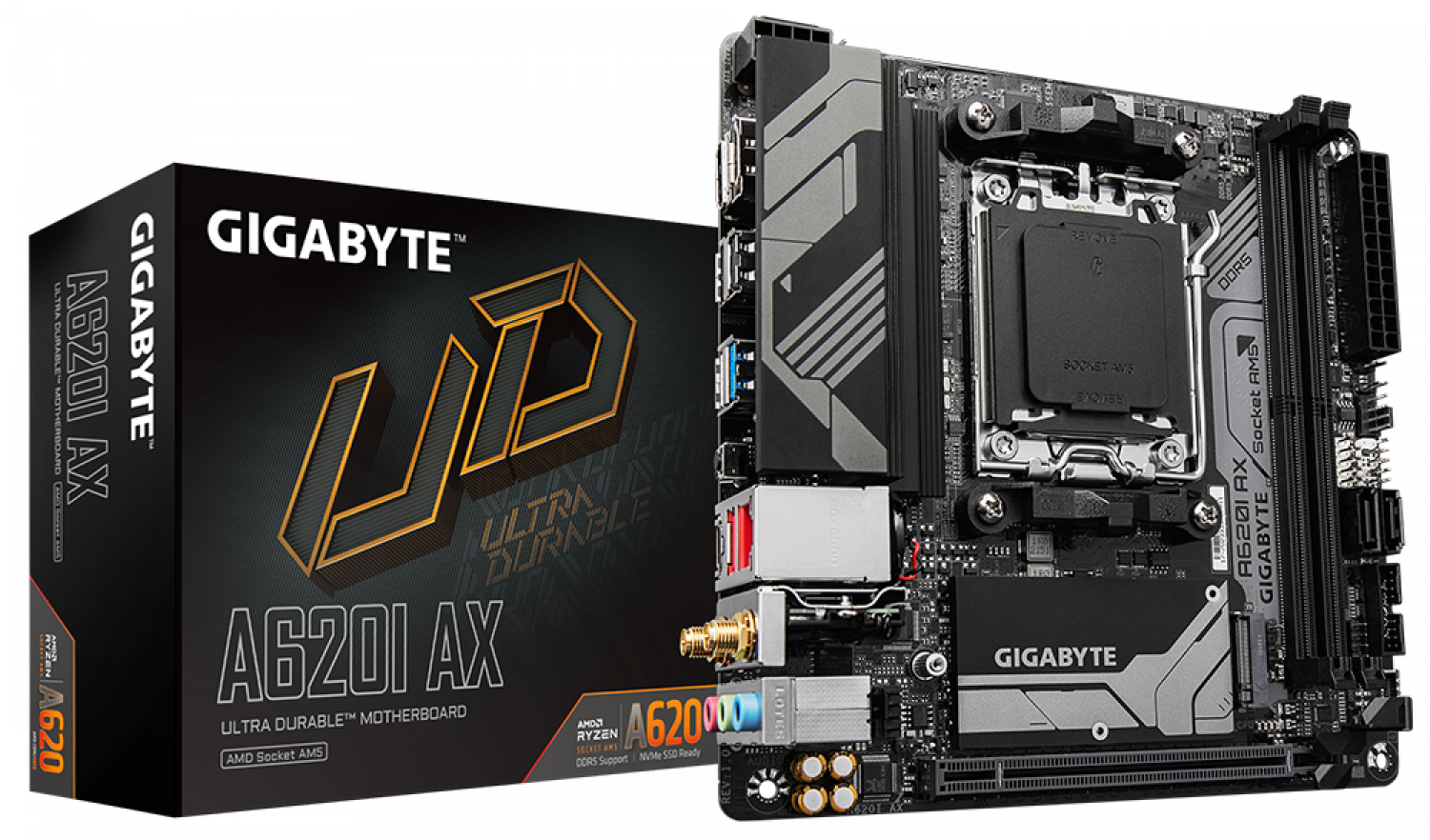Motherboard Gigabyte A620I AX (rev. 1.0) (A620I AX)
