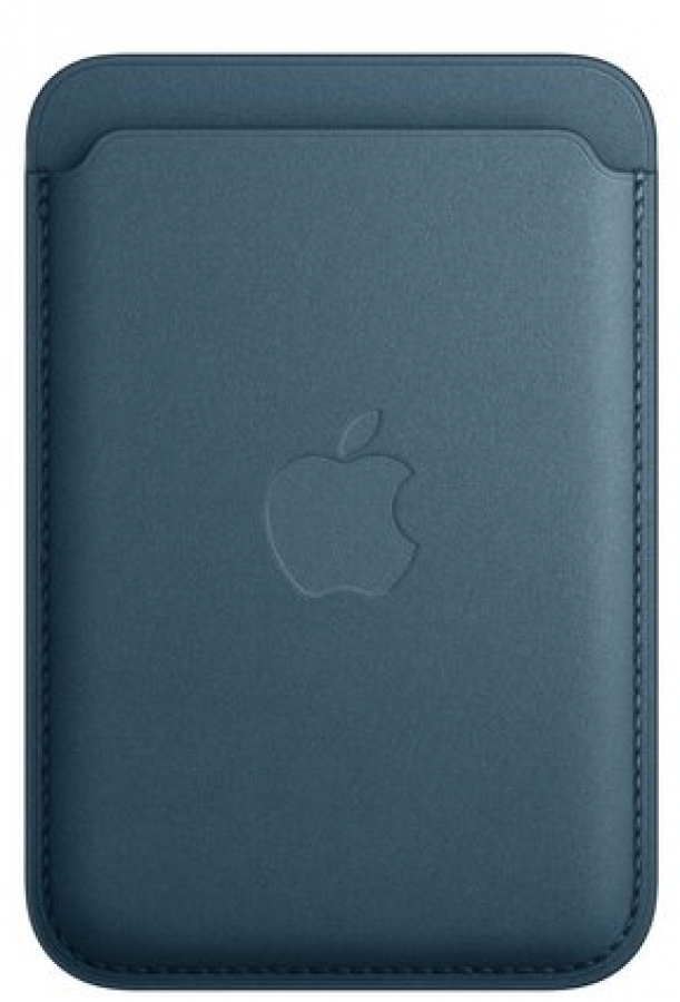 Maciņš telefonam Apple iPhone FineWoven Wallet with MagSafe - Pacific Blue (MT263ZM/A)