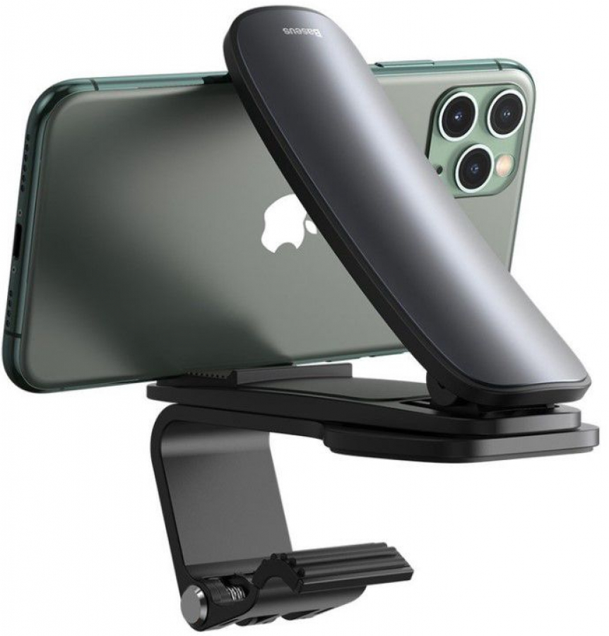 Telefona turētājs Baseus Big Mouth Pro Black (SUDZ-A01)