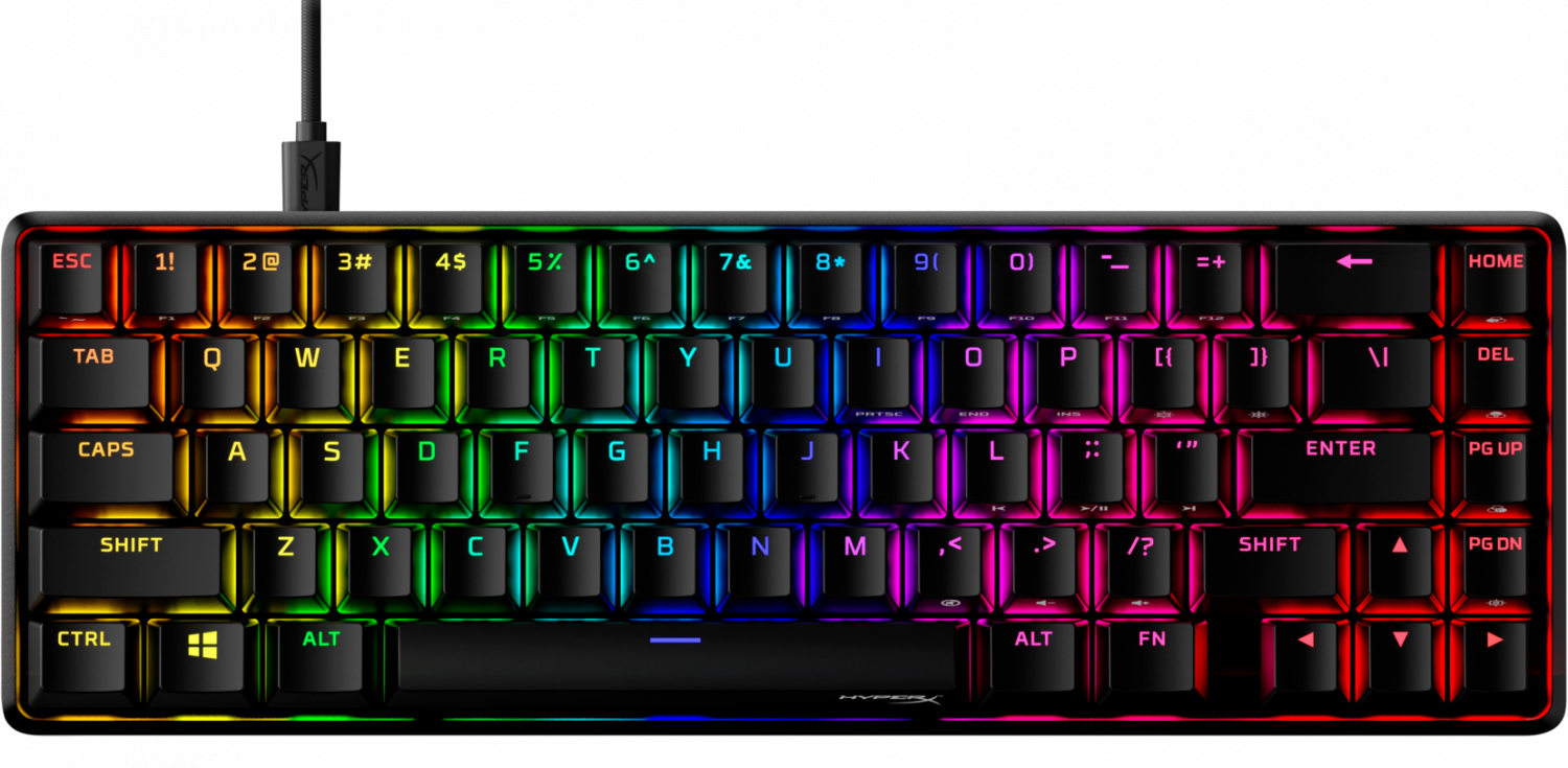 Klaviatūra HyperX Alloy Origins 65 HyperX Red (4P5D6AA#ABA)