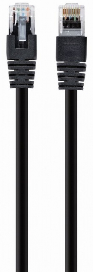 Kabelis Gembird CAT5e UTP Patch Cord 5m Black (PP12-5M/BK)