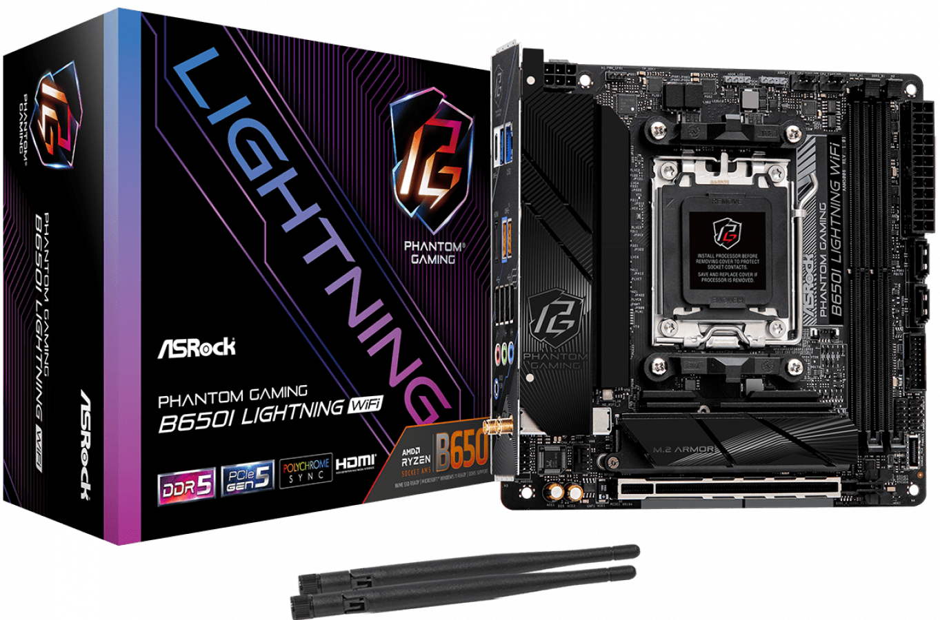 Pamatplate ASRock B650I Lightning WiFi (B650I LIGHTNING WIFI)