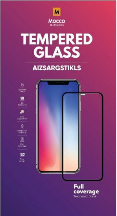 Aizsargstikls telefonam Mocco Full Face / Full Glue Glass for Apple iPhone 15 Pro Max (MC-FG-IPH-15PM-BK)