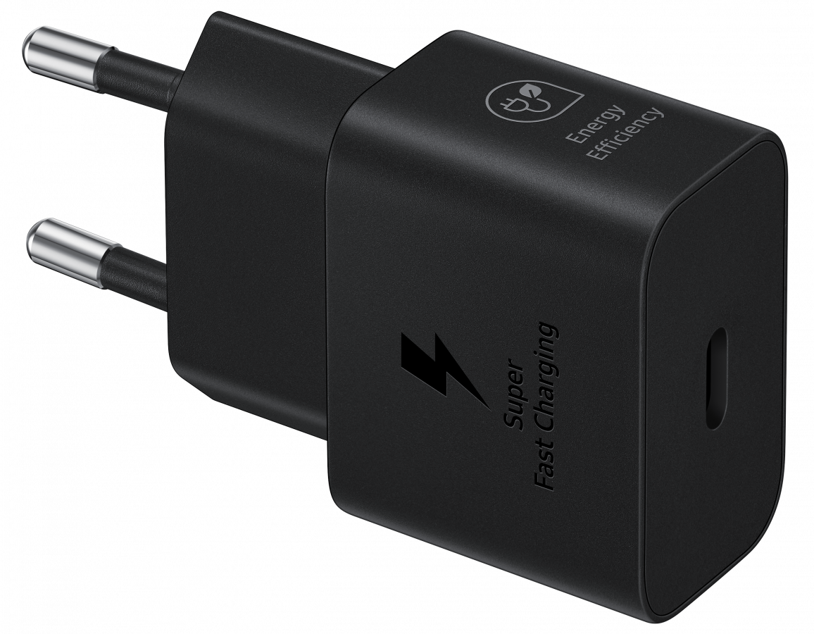 Network charger Samsung 25W Black Without cable (EP-T2510NBEGEU)