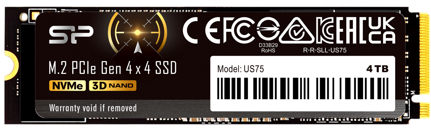 Cietais disks Silicon Power US75 4TB (SP04KGBP44US7505)