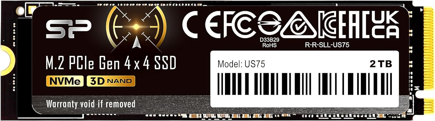 Cietais disks Silicon Power US75 2TB (SP02KGBP44US7505)