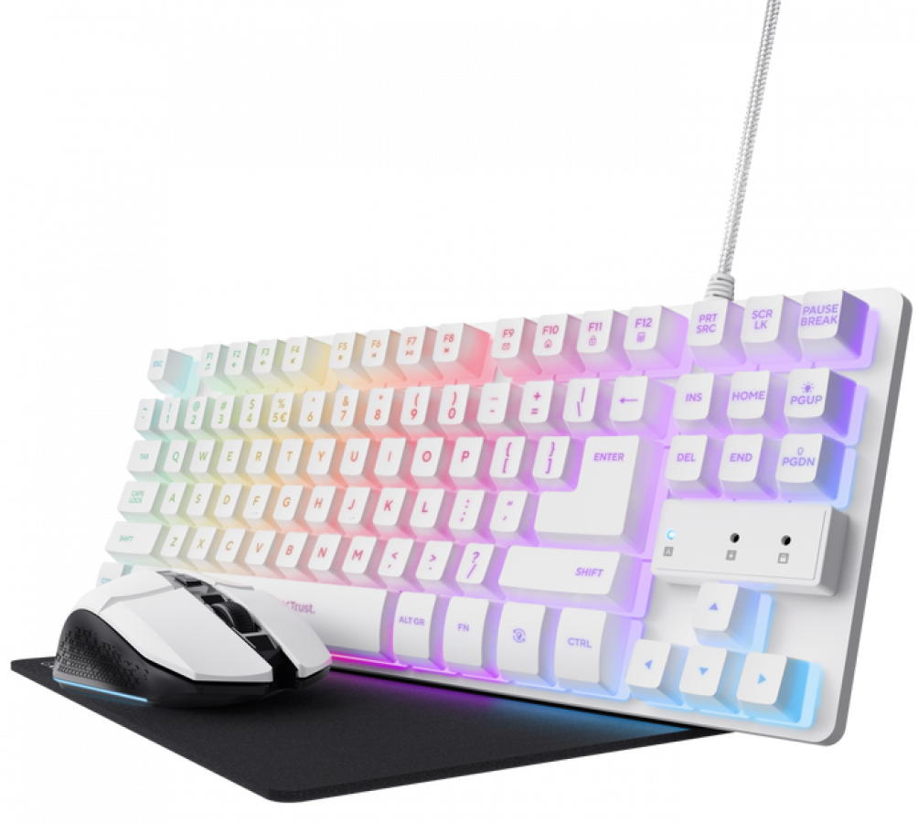 Perifērijas komplekts Trust GXT 794W White (25232)