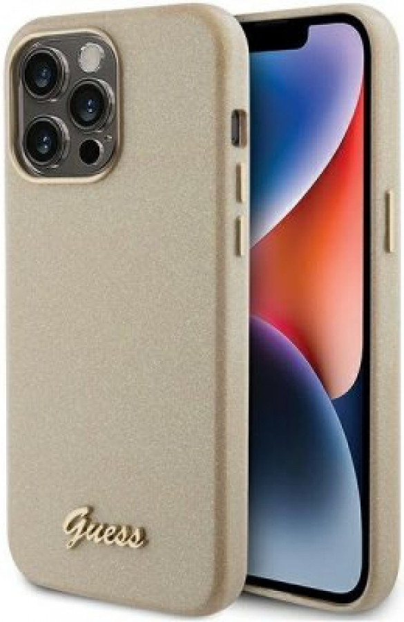 Phone case Guess Glitter Glossy Case for Apple iPhone 15 Pro (GUHCP15LPGMCSD)