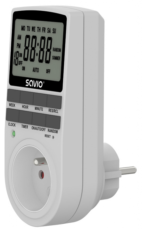 Elektriskais taimeris Savio Timer with LCD Screen (AE-03)