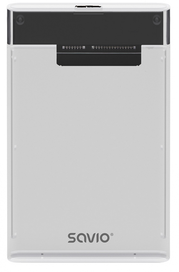 Kastīte cietajam diskam Savio External HDD / SSD 2.5″ Enclosure (AK-66)