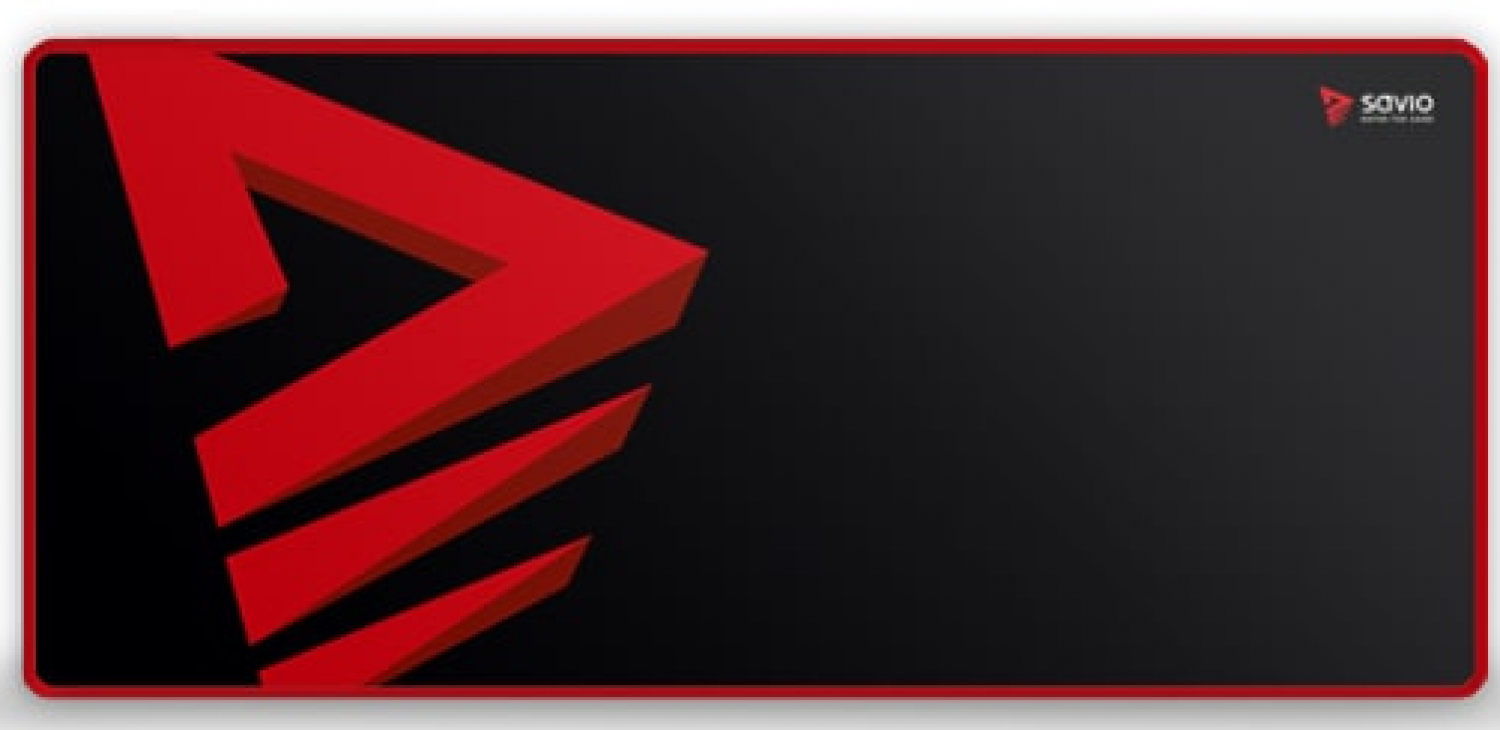 Peles paliktnis Savio Professional Gaming Mousepad Turbo Dynamic L Black (SAVGTDL)