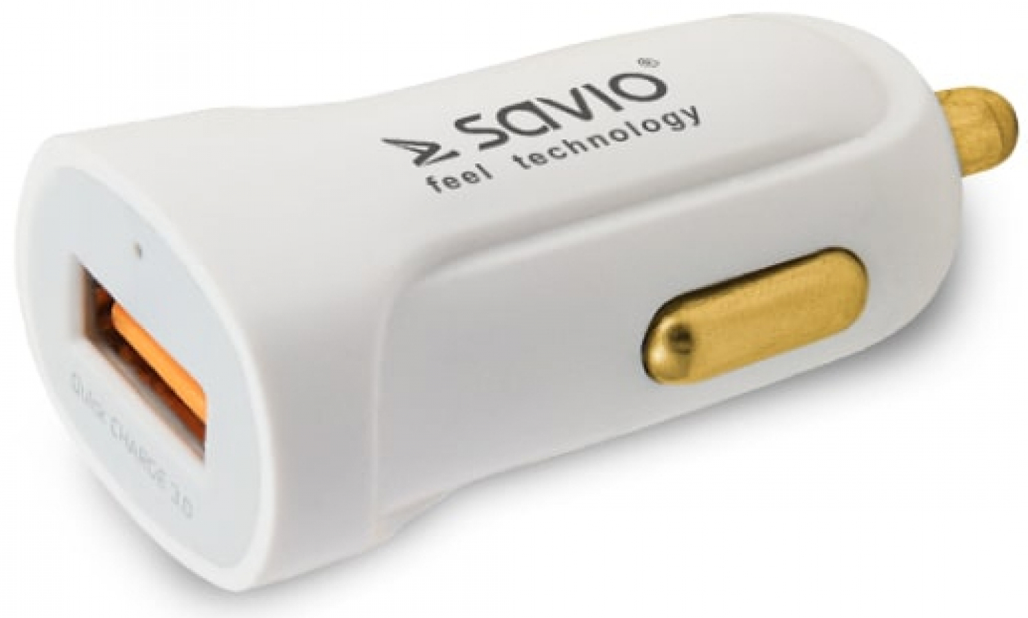 Charger  Savio Car Quick Charge Charger  White (SA-05/W)
