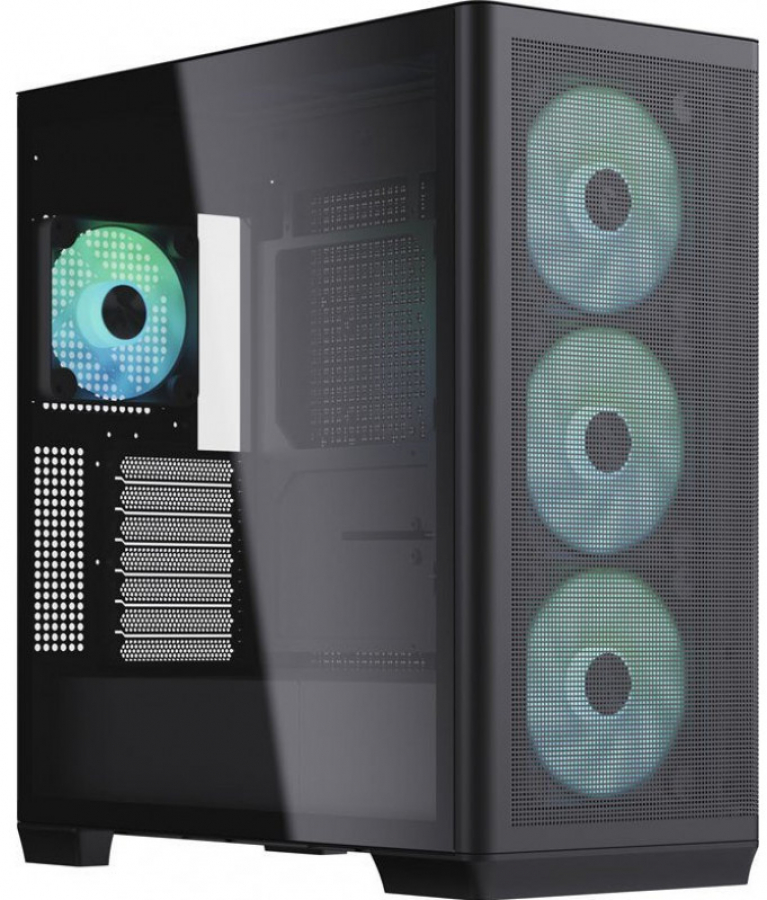 Datora korpuss APNX C1 Black (C1-BK-V1)