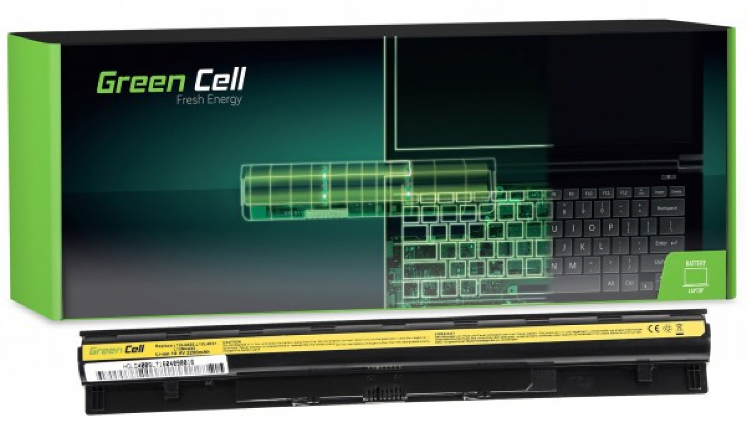 Akumulators Green Cell L12M4E01 for IBM Lenovo IdeaPad Z710 (LE46)