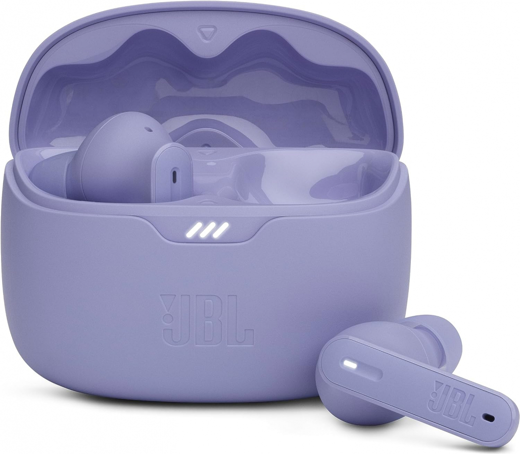 Austiņas JBL Tune Beam Purple (JBLTBEAMPUR)