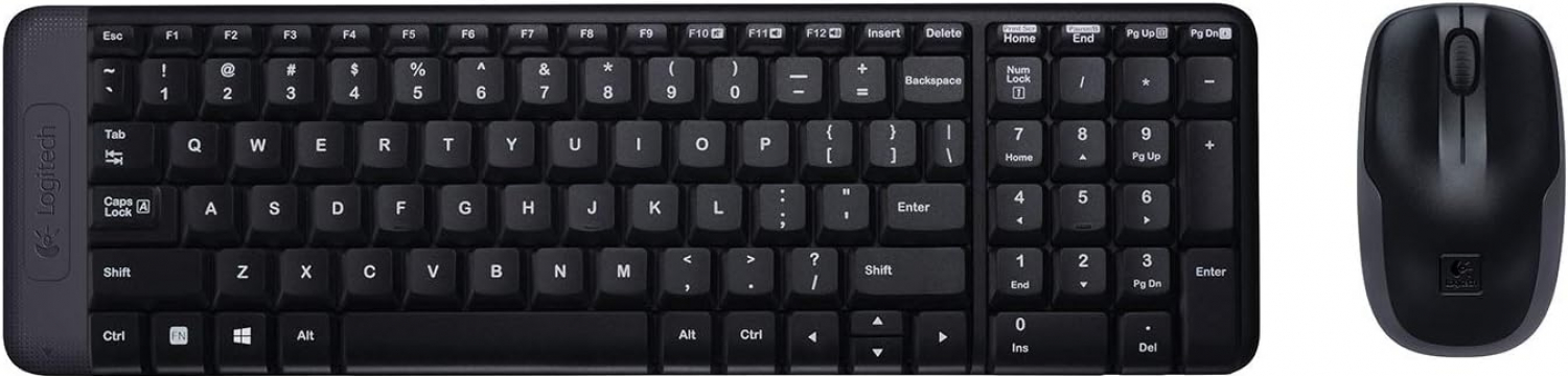Perifērijas komplekts Logitech MK220 Black (920-003161)