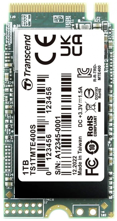 Cietais disks Transcend MTE400S 1TB SSD (TS1TMTE400S)