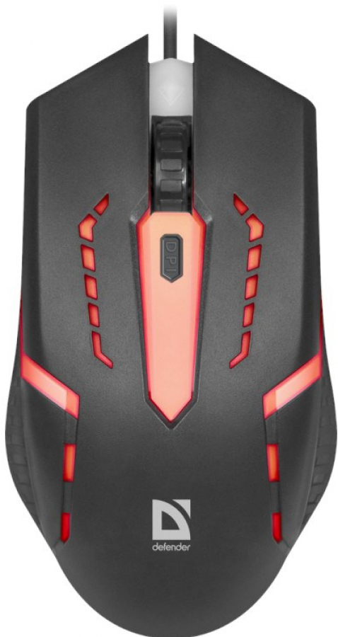 Datorpele Defender Flash MB-600L Black (52600)