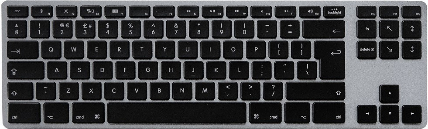 Klaviatūra Matias Mac Tenkeyless RGB Space Gray (FK308LB-UK)