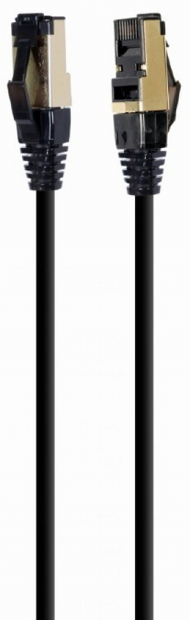 Kabelis Gembird S/FTP Cat. 8 LSZH Patch Cord Black 5 m (PP8-LSZHCU-BK-5M)